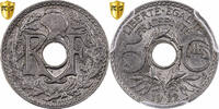 Frankreich 5 Centimes Lindauer, Poissy, Kupfer-Nickel, PCGS -