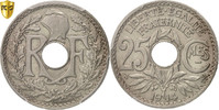 Frankreich 25 Centimes Münze, Lindauer, Paris, PCGS, MS64, UNZ+ -