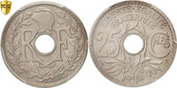 Frankreich 25 Centimes Münze, Lindauer, Paris, PCGS, MS64, UNZ+ -