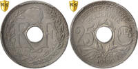 Frankreich 25 Centimes Münze, Lindauer, Paris, PCGS, MS65, STGL -