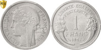 Frankreich Franc Münze, Morlon, Paris, PCGS, MS64, UNZ+, Aluminium -