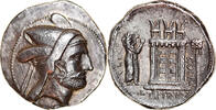 Tetradrachm 3rd-2nd century BC Istakh Münze, Bagadat, Istakhr, VZ, Silber