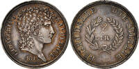 Italien Staaten 2 Lire Münze, NAPLES, Joachim Murat, SS+, Silber -