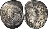 Quinarius Münze, Arabia Felix, Himyarites, Tha'rān Ya'ūb Yuhan'im -