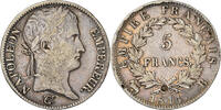 Frankreich 5 Francs Napoleon I, Rouen, Silber, SS, Gadoury:584, KM:694.2 -