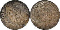 Frankreich Ecu Münze, Louis XV, Écu aux branches d'olivier, Reims, SS -
