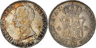 Spanien 4 Réales Münze, Joseph Napolean, Madrid, SS+, Silber, KM:540.1 -
