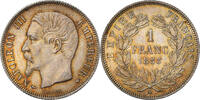 Frankreich Franc Münze, Napoleon III, Napoléon III, Paris, VZ+ -