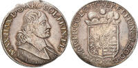 LIEGE Patagon Münze, Maximilian Henry, Liege, S+, Silber, KM:80 -