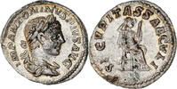 Denarius Münze, Elagabalus, Roma, VZ, Silber, RIC:145 -