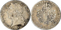 Frankreich 6 Sols, 1/20 ECU Münze, Louis XV, 1/20 Écu au bandeau (6 sols) -