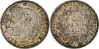 Frankreich 5 Francs Münze, Cérès, Paris, SS+, Silber, KM:761.1 -