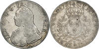 Frankreich Ecu Münze, Louis XV, Écu aux branches d'olivier, Bayonne -