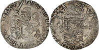 Spanische Niederlande Escalin Münze, Philip IV, Bruges, SS, Silber -