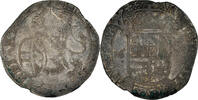 Spanische Niederlande Escalin Münze, Philip IV, Anvers, S+, Silber -