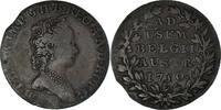AUSTRIAN NETHERLANDS 2 Liards, 2 Oorden Münze, Maria Theresa -