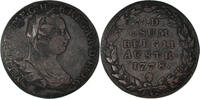 AUSTRIAN NETHERLANDS 2 Liards, 2 Oorden Münze, Maria Theresa, Brussels -
