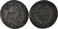 AUSTRIAN NETHERLANDS 2 Liards, 2 Oorden Münze, Joseph II, Brussels, S+ -