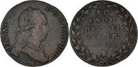 AUSTRIAN NETHERLANDS 2 Liards, 2 Oorden Münze, Franz II, Brussels, S+ -