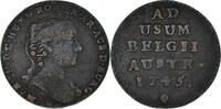 AUSTRIAN NETHERLANDS Liard, Oord Münze, Maria Theresa, Brussels, S+ -