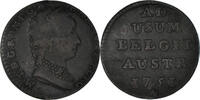 AUSTRIAN NETHERLANDS Liard, Oord Münze, Maria Theresa, Bruges, SS -