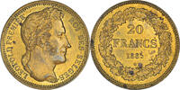 Belgien 20 Francs Münze, Leopold I, ESSAI, VZ+, Zinn -