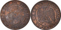 Frankreich Centime Münze, Napoleon III, Napoléon III, Bordeaux, VZ -