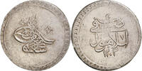 Türkei 2 Kurush Münze, Selim III, Islambul, SS, Silber -