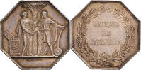 Algeria betaalpenning Token, Banque de l'Algérie, Gayrard, VZ, Silber -