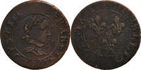 Frankreich Double Tournois Münze, Louis XIII, Saint-André de -