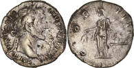 Denarius Münze, Antoninus Pius, Rome, SS+, Silber, RIC:221 -