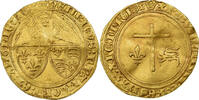 Frankreich Angelot d'or 1427-1453 Paris Henri VI, Paris, Gold, SS, Duplessy:444