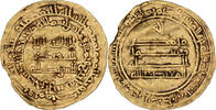 Dinar Abbasid Caliphate, al-Mu'tamid, Samarqand, Gold, SS -
