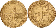 Frankreich Salut d'or Henri VI, Saint Lô, Gold, SS+, Duplessy:443A -
