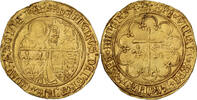 Frankreich Salut d'or Henri VI, Rouen, Gold, SS, Duplessy:443A -