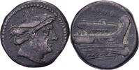 Semuncia Anonyme, Rome, Bronze, SS, Crawford:38/7 -