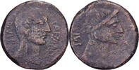 Æ Octavian & Divus Julius Caesar, Italian Mint, Bronze, S -