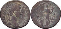 Sesterz Commodus, Rome, Bronze, S+, RIC:325B -