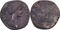Sesterz Crispina, Rome, Bronze, SS, RIC:673 -