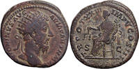 Dupondius Marcus Aurelius, Rome, Bronze, SS+, RIC:971 -