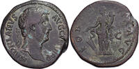 Sesterz Hadrian, Rome, Bronze, S+, RIC:2410 -