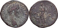 Sesterz Antonin le Pieux, Rome, Bronze, SS, RIC:635 -