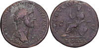 Sesterz Antonin le Pieux, Rome, Bronze, SS, RIC:874 -