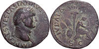 As Vespasian, Lyon - Lugdunum, Bronze, S+, RIC:1233 -