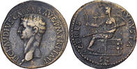 Dupondius Claudius, Rome, Bronze, SS+, RIC:94 -