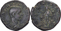 Dupondius/As Herennius Etruscus, Rome, Bronze, S+, RIC:167 -