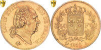 Frankreich 40 Francs 1816 Louis XVIII, Paris, Gold, PCGS, Gadoury:1092 MS63