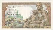 Frankreich 1000 Francs Déesse Déméter, 1943-05-27, F.5816, VZ -