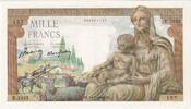 Frankreich 1000 Francs Déesse Déméter, 1942-12-23, U.2435, UNZ -