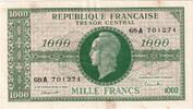 Frankreich 1000 Francs Marianne, 68A, VZ -